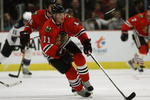 CHICAGO - MARCH 01: Jack Skille #11 of the Chicago Blackhawks skates up the ice against the Los Angeles Kings on March 1, 2009 at the United Center in Chicago, Illinois. The Blackhawks defeated the Kings 4-2. (Photo by Jonathan Daniel/Getty Images)