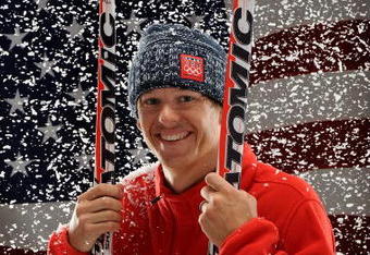 LOS ANGELES, CA - MAY 13:  Nordic combined skier Todd Lodwick poses for a portrait during the NBC/USOC Promotional Photo Shoot on May 13, 2009 at Smashbox Studios  in Los Angeles, California.  (Photo by Harry How/Getty Images)