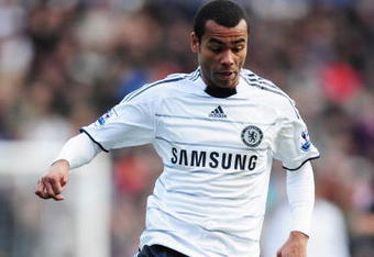 BIRMINGHAM, ENGLAND - DECEMBER 26: Ashley Cole of Chelsea in action during the Barclays Premier League match between Birmingham City and Chelsea at St. Andrew's Stadium on December 26, 2009 in Birmingham, England.  (Photo by Clive Mason/Getty Images)