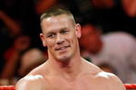LAS VEGAS - AUGUST 24:  Wrestler John Cena appears in the ring during the WWE Monday Night Raw show at the Thomas & Mack Center August 24, 2009 in Las Vegas, Nevada.  (Photo by Ethan Miller/Getty Images)