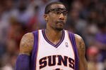 PHOENIX - JANUARY 26:  Amar'e Stoudemire #1 of the Phoenix Suns during the NBA game against the Charlotte Bobcats at US Airways Center on January 26, 2010 in Phoenix, Arizona. The Bobcats defeated the Suns in overtime 114-109.  NOTE TO USER: User expressly acknowledges and agrees that, by downloading and or using this photograph, User is consenting to the terms and conditions of the Getty Images License Agreement.  (Photo by Christian Petersen/Getty Images)