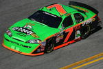 DAYTONA BEACH, FL - FEBRUARY 10:  Danica Patrick drives the #7 Go Daddy Chevrolet during practice for the NASCAR Nationwide Series Camping World 300 at Daytona International Speedway on February 10, 2010 in Daytona Beach, Florida.  (Photo by Todd Warshaw/Getty Images)