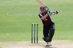 CANTERBURY, ENGLAND - MAY 16:  Craig Kieswetter of Somerset drives to cover during the Friends Provident Trophy match between between Kent and Somerset at St Lawrence Cricket Ground on May 16, 2009 in Canterbury, England.  (Photo by Hamish Blair/Getty Images)