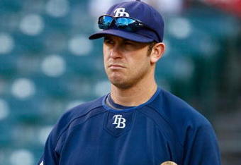 ANAHEIM, CA - AUGUST 10:  Evan Longoria #3 of the Tampa Bay Rays takes batting practice prior to the game against the Los Angeles Angels of Anaheim at Angel Stadium on August 10, 2009 in Anaheim, California.  (Photo by Jeff Gross/Getty Images)
