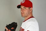 VIERA, FL - FEBRUARY 21:  Garrett Mock #50 of the Washington Nationals poses during photo day at Roger Dean Stadium on February 21, 2009 in Viera, Florida.  (Photo by Doug Benc/Getty Images)