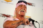 NEW YORK - OCTOBER 27:  Wrestler Hulk Hogan attends the launch of his book 'My Life Outside the Ring' at Madison Square Garden on October 27, 2009 in New York City.  (Photo by Bryan Bedder/Getty Images)