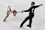 VANCOUVER, BC - FEBRUARY 14:  Aliona Savcgenko and Robin Szolkowy of Germany compete in the figure skating pairs short program on day 3 of the Vancouver 2010 Winter Olympics at Pacific Coliseum on February 14, 2010 in Vancouver, Canada.  (Photo by Alex Livesey/Getty Images)