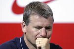 BEIJING, CHINA - JULY 25: (CHINA OUT) David Gill of Manchester United attends a press conference on July 25, 2005 in Beijing, China. Manchester United are in China's capital to play the Beijing Hyundai team on July 26 at the Workers' Stadium. (Photo by China Photos/Getty Images)