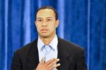PONTE VEDRA BEACH, FL - FEBRUARY 19:  Tiger Woods makes a statement from the Sunset Room on the second floor of the TPC Sawgrass, home of the PGA Tour on February 19, 2010 in Ponte Vedra Beach, Florida. Woods publicly admitted to cheating on his wife Elin Nordegren but maintained that the issues remain 'a matter between a husband and a wife.'  (Photo by Lori Moffett-Pool/Getty Images)