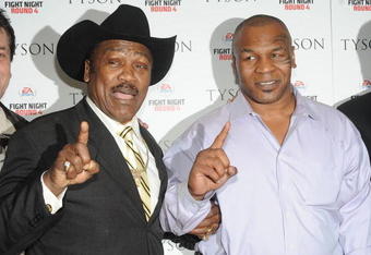 NEW YORK - APRIL 20: Joe Frazier and Mike Tyson attends Sony Pictures Classics' screening of 'Tyson' at the AMC Loews 19th Street on April 20, 2009 in New York City, New York. (Photo by Brad Barket/Getty Images)