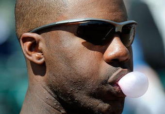 KISSIMMEE, FL - MARCH 3:  Jason Heyward #77 of the Atlanta Braves watches the action prior to an exhibition game against Panama at Champion Stadium March 3, 2009 in Kissimmee, Florida.  (Photo by Sam Greenwood/Getty Images)