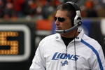 CINCINNATI, OH - DECEMBER 6:Head coach Jim Schwartz of the Detroit Lions reacts to his teams play against the Cincinnati Bengals in their NFL game at Paul Brown Stadium December 6, 2009 in Cincinnati, Ohio.    (Photo by John Sommers II/Getty Images)
