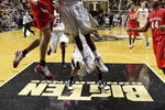 WEST LAFAYETTE, IN - JANUARY 12: Mark Titus #34 of the Ohio State Buckeyes shoots the ball during the Big Ten game against the Purdue Boilermakers at Mackey Arena on January 12, 2010 in West Lafayette, Indiana. Ohio state won 70-66.  (Photo by Andy Lyons/Getty Images)