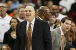 ATLANTA - MARCH 13:  Head Coach Seth Greenberg of the Virginia Tech Hokies reacts against the North Carolina Tar Heels during day two of the 2009 ACC Men's Basketball Tournament on March 13, 2009 at the Georgia Dome in Atlanta, Georgia.  (Photo by Kevin C. Cox/Getty Images)