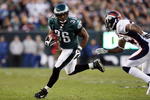PHILADELPHIA - DECEMBER 27:  Brian Westbrook #36 of the Philadelphia Eagles runs the ball against the Denver Broncos on December 27, 2009 at Lincoln Financial Field in Philadelphia, Pennsylvania. The Eagles defeated the Broncos 30-27.  (Photo by Jim McIsaac/Getty Images)