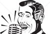 14800mansingingorannouncingintoamicrophoneclipartillustration_crop_100x68