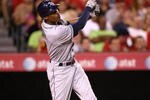 ANAHEIM, CA - AUGUST 11:  B.J. Upton #2 of the Tampa Bay Rays bats against the Los Angeles Angels of Anaheimon August 11, 2009 at Angel Stadium in Anaheim, California.  (Photo by Stephen Dunn/Getty Images)