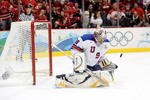 VANCOUVER, BC - FEBRUARY 21:  Goalkeeper Ryan Miller #39 of the United States is seen during the ice hockey men's preliminary game between Canada and USA on day 10 of the Vancouver 2010 Winter Olympics at Canada Hockey Place on February 21, 2010 in Vancouver, Canada.  (Photo by Harry How/Getty Images)