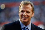 MIAMI GARDENS, FL - FEBRUARY 07:  NFL Commissioner Roger Goodell watches teams warm up prior to the start of Super Bowl XLIV between the Indianapolis Colts and the New Orleans Saints on February 7, 2010 at Sun Life Stadium in Miami Gardens, Florida  (Photo by Chris Graythen/Getty Images)
