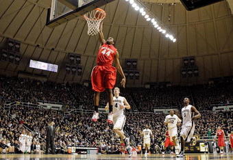 WEST LAFAYETTE, IN - JANUARY 12:  William Buford  #44 of the Ohio State Buckeyes shoots the ball during the Big Ten game against the Purdue Boilermakers at Mackey Arena on January 12, 2010 in West Lafayette, Indiana. Ohio state won 70-66.  (Photo by Andy Lyons/Getty Images)
