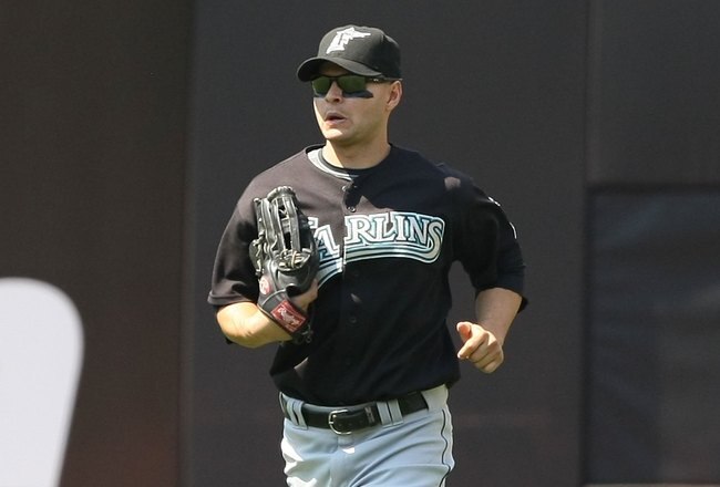 NEW YORK - MAY 31:  Chris Coghlan #8 of the Florida Marlins in action against the New York Mets during their game on May 31, 2009 at Citi Field in the Flushing neighborhood of the Queens borough of New York City.  (Photo by Al Bello/Getty Images)