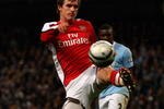 MANCHESTER, ENGLAND - DECEMBER 02:  Aaron Ramsey of Arsenal in action during the Carling Cup quarter final match between Manchester City and Arsenal at the City of Manchester Stadium on on December 2, 2009 in Manchester, England.  (Photo by Clive Brunskill/Getty Images)