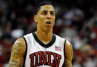LAS VEGAS - JANUARY 16:  Tre'Von Willis #33 of the UNLV Rebels gets ready to shoot a free throw against the Utah Utes during their game at the Thomas & Mack Center January 16, 2010 in Las Vegas, Nevada. The Utes defeated the Rebels 73-69.  (Photo by Ethan Miller/Getty Images)