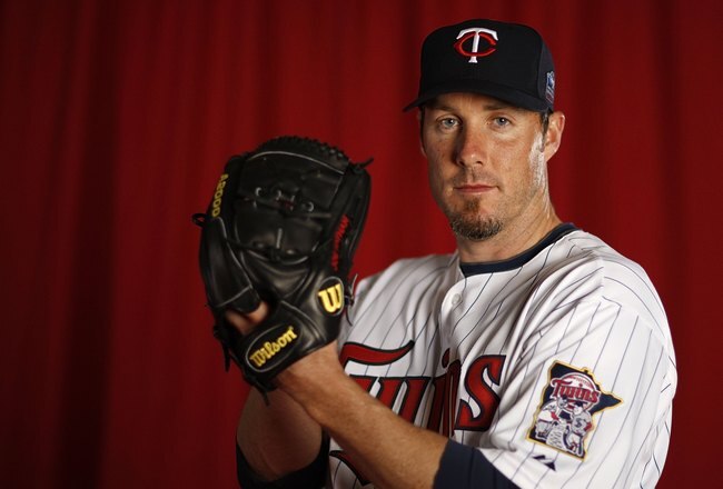 FT. MYERS, FL - MARCH 01:  Joe Nathan #36 of the Minnesota Twins poses during photo day at Hammond Stadium on March 1, 2010 in Ft. Myers, Florida.  (Photo by Gregory Shamus/Getty Images)
