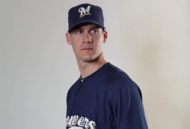 MARYVALE, AZ - MARCH 01:  Dave Bush #31 poses for a portrait during the Milwaukee Brewers Photo Day at the Maryvale  Baseball Park on March 1, 2010 in Maryvale, Arizona.  (Photo by Jonathan Ferrey/Getty Images)