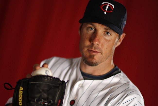 FT. MYERS, FL - MARCH 01:  Joe Nathan #36 of the Minnesota Twins poses during photo day at Hammond Stadium on March 1, 2010 in Ft. Myers, Florida.  (Photo by Gregory Shamus/Getty Images)