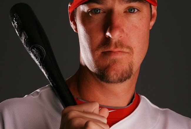 JUPITER, FL - MARCH 01:  Outfielder Ryan Ludwick #47 of the St. Louis Cardinals during photo day at Roger Dean Stadium on March 1, 2010 in Jupiter, Florida.  (Photo by Doug Benc/Getty Images)