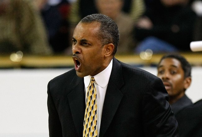 ATLANTA - JANUARY 09:  Head coach Paul Hewitt of the Georgia Tech Yellow Jackets against the Duke Blue Devils at Alexander Memorial Coliseum on January 9, 2010 in Atlanta, Georgia.  (Photo by Kevin C. Cox/Getty Images)