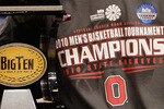 INDIANAPOLIS - MARCH 14:  Guard Evan Turner #21 of the Ohio State Buckeyes celebrates by kissing the Big Ten tournament championship trophy after winning the Big Ten Men's Basketball Tournament 90-61 over the Minnesota Golden Gophers at Conseco Fieldhouse on March 14, 2010 in Indianapolis, Indiana.  (Photo by Jonathan Daniel/Getty Images)