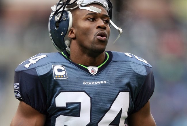 SEATTLE - DECEMBER 6:  Deon Grant #24 of the Seattle Seahawks looks on during their NFL game against the San Francisco 49ers on December 6, 2009 at Qwest Field in Seattle, Washington. The Seahawks defeated the 49ers 20-17. (Photo by Otto Greule Jr./Getty Images)