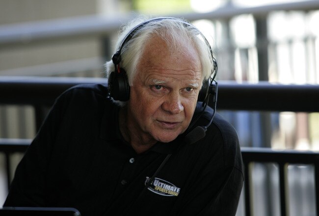 UNITED STATES - MAY 18:  Ken Stabler during a radio braodcast during the first round of the Regions Charity Classic at the Robert Trent Jones Golf Trail at Ross Bridge in Hoover, Alabama on May 18, 2007.  (Photo by Michael Cohen/Getty Images)