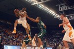 PROVIDENCE, RI - MARCH 20:  Bobby Maze #3 of the Tennessee Volunteers snags a rebound against the Ohio Bobcats during the second round of the 2010 NCAA men's tournament at Dunkin' Donuts Center on March 20, 2010 in Providence, Rhode Island. Tennessee won 83-68. (Photo by Jim Rogash/Getty Images)