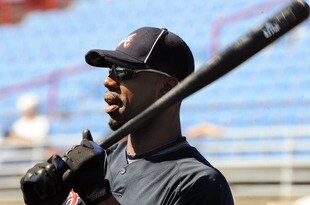 DUNEDIN, FL - MARCH 14: Outfielder Jason Heyward #71 of the  Atlanta Braves takes batting practice before play against the Toronto Blue Jays March 14, 2010 at the Dunedin Stadium in Dunedin, Florida. (Photo by Al Messerschmidt/Getty Images)