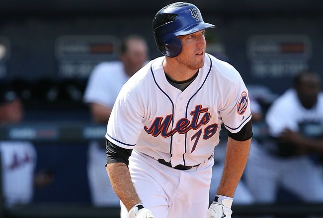 PORT ST. LUCIE, FL - MARCH 02:  Ike Davis #78 of the New York Mets hits against the Atlanta Braves at Tradition Field on March 2, 2010 in Port St. Lucie, Florida.  (Photo by Doug Benc/Getty Images)