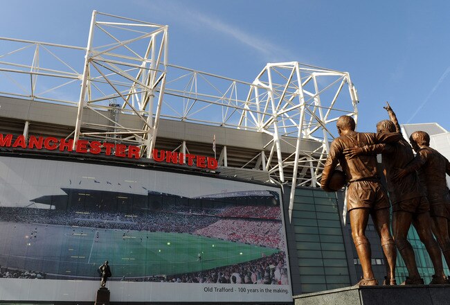 MANCHESTER, ENGLAND - MARCH 21: A general view of the East Stand before the Barclays Premier League match between Manchester United and Liverpool at Old Trafford on March 21, 2010 in Manchester, England.  (Photo by Michael Regan/Getty Images)