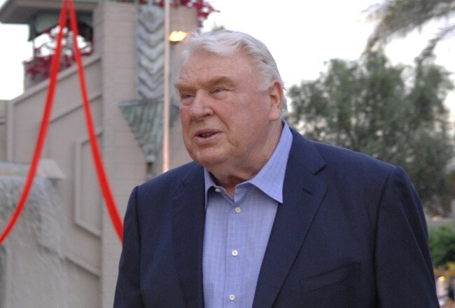 Television commentator John Madden  at  the NFL's 2007 annual meeting in Phoenix, Arizona on March 26, 2007.  (Photo by Al Messerschmidt/NFL)