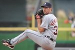 CLEARWATER, FL - MARCH 11: Pitcher Justin Verlander #35 of the Detroit Tigers starts against the Philadelphia Phillies March 11, 2010 at the Bright House Field in Clearwater, Florida. (Photo by Al Messerschmidt/Getty Images) 
