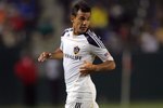 CARSON, CA - MARCH 27:  Juninho #9 of the Los Angeles Galaxy pursues the play in the second half during their MLS match against the New England Revolution at the Home Depot Center on March 27, 2010 in Carson, California. The Galaxy defeated the Revolution 1-0.  (Photo by Victor Decolongon/Getty Images)