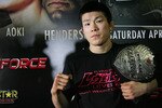 HOLLYWOOD - MARCH 17:  Dream 155-Pound Champion Shinya 'Tobikan Judan' Aoki attends the CBS' Strikeforce MMA Fighters Open Media Workout on March 17, 2010 in Hollywood, California.  (Photo by Valerie Macon/Getty Images)