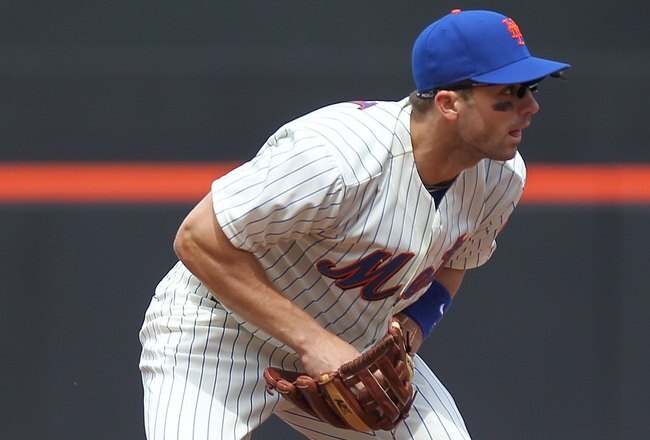 NEW YORK - APRIL 05:  David Wright #5 of the New York Mets in the field against the Florida Marlins during their Opening Day Game at Citi Field on April 5, 2010 in the Flushing neighborhood of the Queens borough of New York City.  (Photo by Nick Laham/Getty Images)