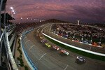 PHOENIX - APRIL 22:  A General view of the track is seen during the NASCAR Bush Series Bahas' Supermarkets 200 at the Phoenix International Raceway on April 22, 2005 in Phoenix, Arizona.  (Photo by Robert Laberge/Getty Images)