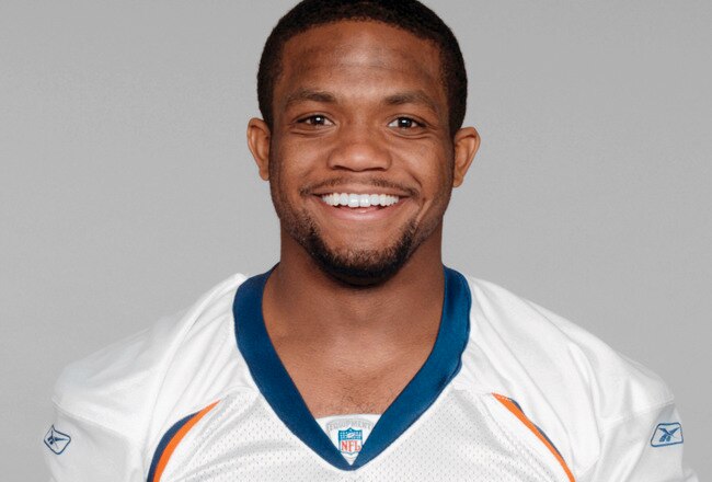 DENVER - 2005:  Maurice Clarett of the Denver Broncos poses for his 2005 NFL headshot at photo day in Denver, Colorado.  (Photo by Getty Images) 