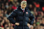 BARCELONA, SPAIN - APRIL 06:  Manager of Arsenal Arsene Wenger looks dejected during the UEFA Champions League quarter final second leg match between Barcelona and Arsenal at Camp Nou on April 6, 2010 in Barcelona, Spain.  (Photo by Shaun Botterill/Getty Images)