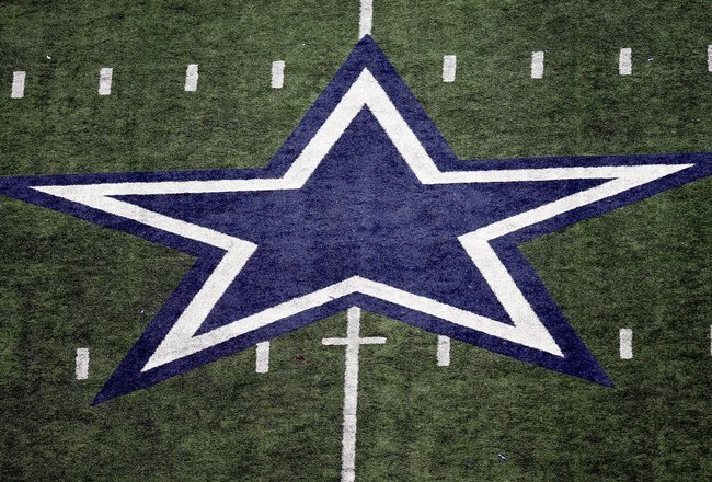 ARLINGTON, TX - NOVEMBER 01:  The star at Cowboys Stadium on November 1, 2009 in Arlington, Texas.  (Photo by Ronald Martinez/Getty Images)