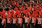 ATHENS, GA - NOVEMBER 21:  Fans of the Georgia Bulldogs cheer before the game agaisnt the Kentucky Wildcats at Sanford Stadium on November 21, 2009 in Athens, Georgia.  (Photo by Kevin C. Cox/Getty Images)