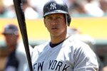 OAKLAND, CA - APRIL 22:  Alex Rodriguez #13 of the New York Yankees prepares to bat in the fourth inning against the Oakland Athletics at the Oakland-Alameda County Coliseum on April 22, 2010 in Oakland, California. The Athletics defeated the Yankees 4-2.  (Photo by Justin Sullivan/Getty Images)
